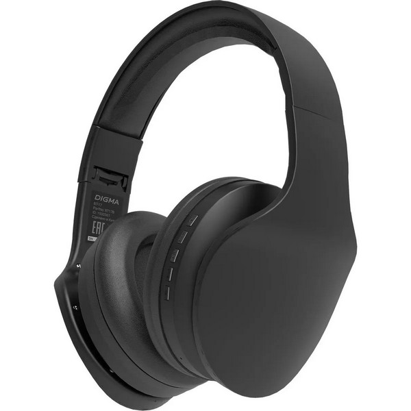 Bluetooth-гарнитура Digma BT-17 Bluetooth, проводной черный