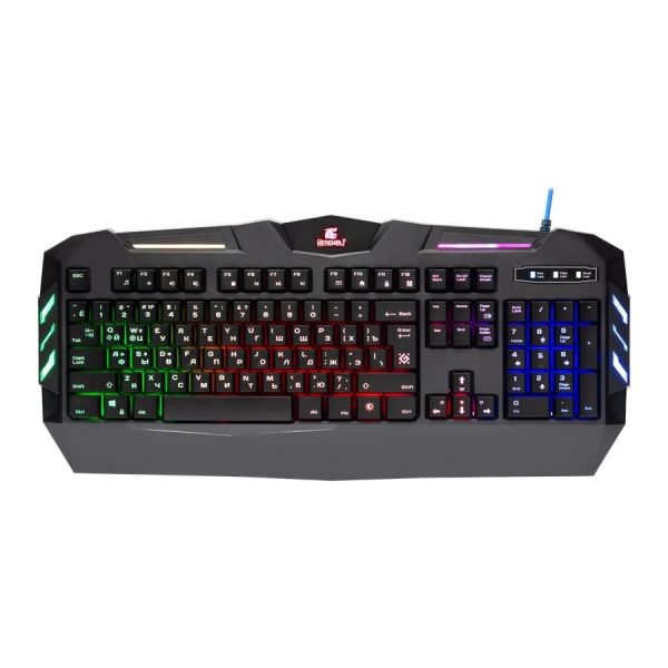 Клавиатура проводная Defender Werewolf GK-120DL USB черный
