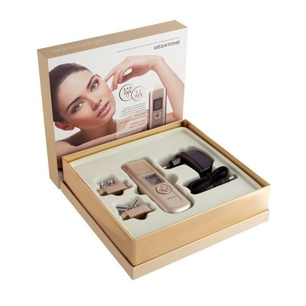 Массажер Gezatone Beauty Iris m708 электрический золотистый