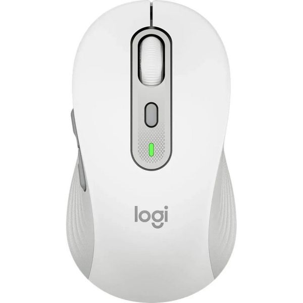 Мышь Logitech M750 оптическая, беспроводная, USB/Bluetooth, белый 910-006271