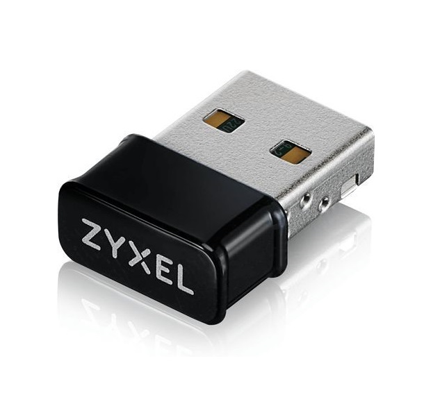 Сетевой адаптер ZyXEL NWD6602-EU0101F WiFi USB 2.0, черный